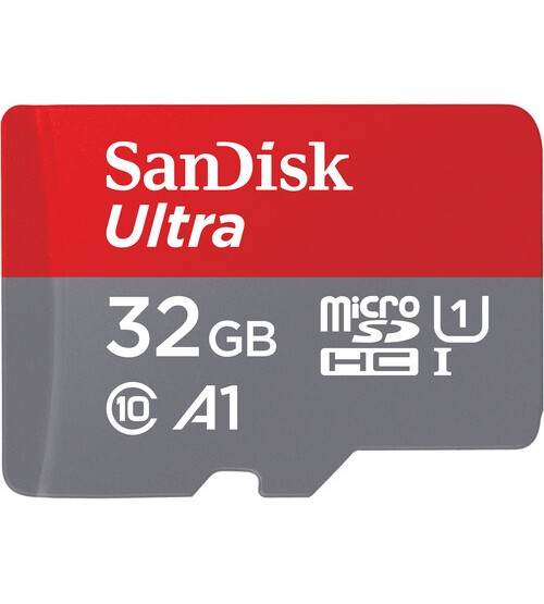 SanDisk 32GB Ultra UHS-I microSDHC Memory Card